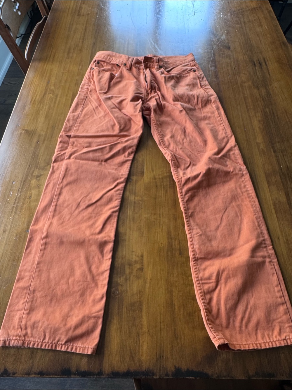 Polo by Ralph Lauren Men's Burnt Orange Bootcut Jeans